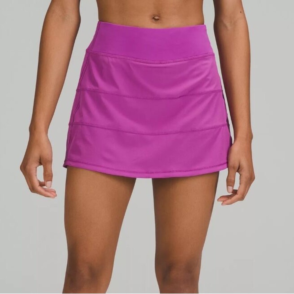 Lululemon Pace Rival Skirt - Size 8 Tall - Vivid Plum